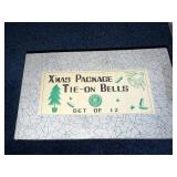 Vintage Ceramic Christmas Bell Ornaments Collection