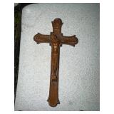 Lot of Religious Crucifixes and Figurines