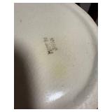 Vintage Ceramic Lamp, Floral Jug, Basket, Shoe & Embroidered Cushion Lot