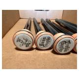 Set of 6 Vintage Organ Stop Pulls with Unique Markings