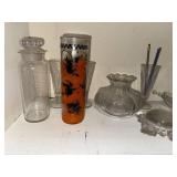 Vintage Glassware and Decorative Collection