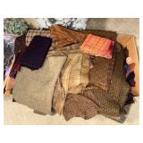 Assorted Wool Fabric and Textile Craft Bundle