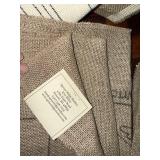 Spruce Ridge Studios Stenciled Rug Hooking Crafting Burlap & Linen Lot