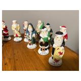 International Santa Claus Figurine Collection - Various Countries & Years
