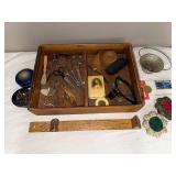 Vintage Sewing Tools, Craft Supplies & Collectibles Lot