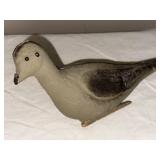 Vintage Paper Mache Bird Decoy with Clip