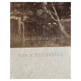 Brautzug in Schweden Vintage Framed Print by V. Nordenberg