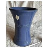 Blue Pottery Vase & Green Ceramic Vase Set