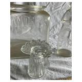 Vintage Planters Brand Glass Jars and Decorative Glassware Collection