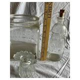 Vintage Planters Brand Glass Jars and Decorative Glassware Collection