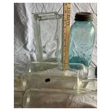 Vintage Glass Bottle and Jar Collection - Includes Coca-Cola & Ball Mason