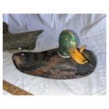 Pair of Vintage Duck Decoys - Rustic Hunting Collectibles