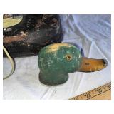 Pair of Vintage Duck Decoys - Rustic Hunting Collectibles