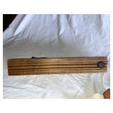 Vintage Wooden Cutter with Handle