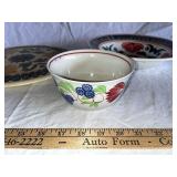 Vintage Floral Ceramic Plates and Bowl Set - Baker & Co Ltd England