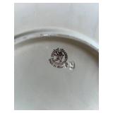 Vintage Floral Ceramic Plates and Bowl Set - Baker & Co Ltd England