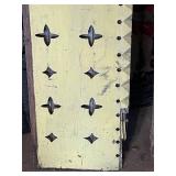Vintage Wooden Architectural Salvage Panels with Decorative Cutouts