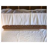 Intricately Carved Wooden Decorative Panel