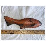 Vintage Metal Decoy Fishing Weight Anchor with Distressed Finish 9"