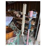 Vintage Wooden Drying Rack - Rustic Home Decor