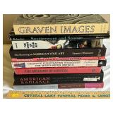 Lot of 9 Art Books: Folk Art, Ceramics, Mosaics & More