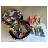 Large PEZ Dispenser Collection with Decorative Box Star Wars & More