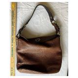 Coach Brown Leather Shoulder Bag