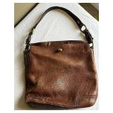 Coach Brown Leather Shoulder Bag