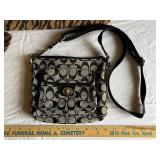 Coach Crossbody Bag with Matching Tote and Pouch