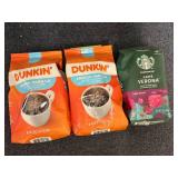 3 Packs Of Ground Coffee