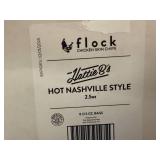 5 Bags Of Flock Chicken Skin Crisps - Hot Nashville