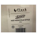 5 Bags Of Flock Chicken Skin Crisps - Hot Nashville
