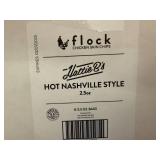 5 Bags Of Flock Chicken Skin Crisps - Hot Nashville