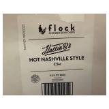 5 Bags Of Flock Chicken Skin Crisps - Hot Nashville
