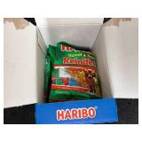 12 Bags Of Haribo Sweet And Sour Gummies