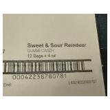 12 Bags Of Haribo Sweet And Sour Gummies