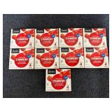 9 Packs Of Strawberry Gelatin
