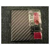 6 Pack Of Cig Case With Usb Lighter