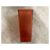 12Ct Of 9" Tapered Square Glass Vases