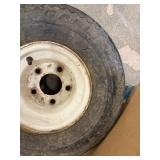 5x Used Trailer Tires