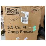 Black & Decker 3.5 Cu. Ft Chest Freezer