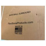 Elegance 36"x48"x80" Alcove Shower Wall Surround in Tundra