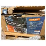 Mountain Valley Heavy Duty Fire Pit With Steel Grate