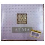 2x 10.336 sq ft Alma Ronda Antique Gold