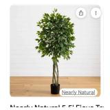 5ft Artifical Ficus Tree