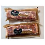 AA. 2x 20oz Natural Choice Original Thick Cut Bacon