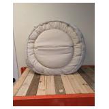 NEW RENUE SMALL CIRCULAR PET BED (CREAM)
