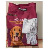 NEW KIRKLAND SIGNATURE SUPER PREMIUM ADULT DOG CHICKEN, RICE & VEGETABLE FORMULA