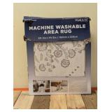 WYATT & ASH MACHINE WASHABLE AREA RUG-ZINNIA