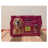 KIRKLAND SIGNATURE CHICKEN AND RICE FORMULA FOR DOGS 24PK.